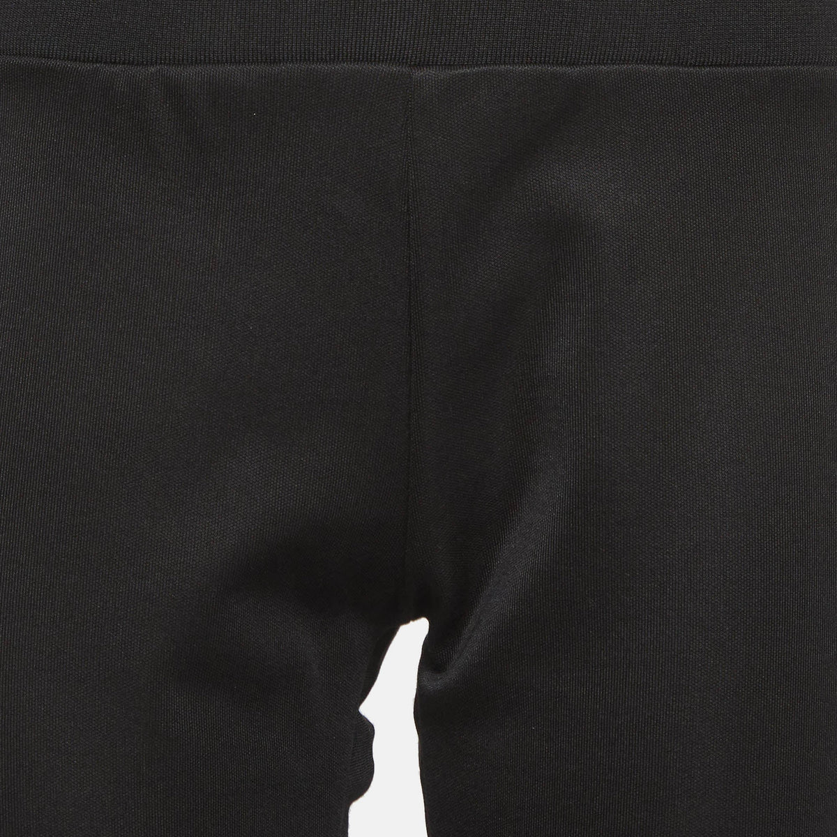 Just Cavalli Black Knit Logo Tape Detail Pants