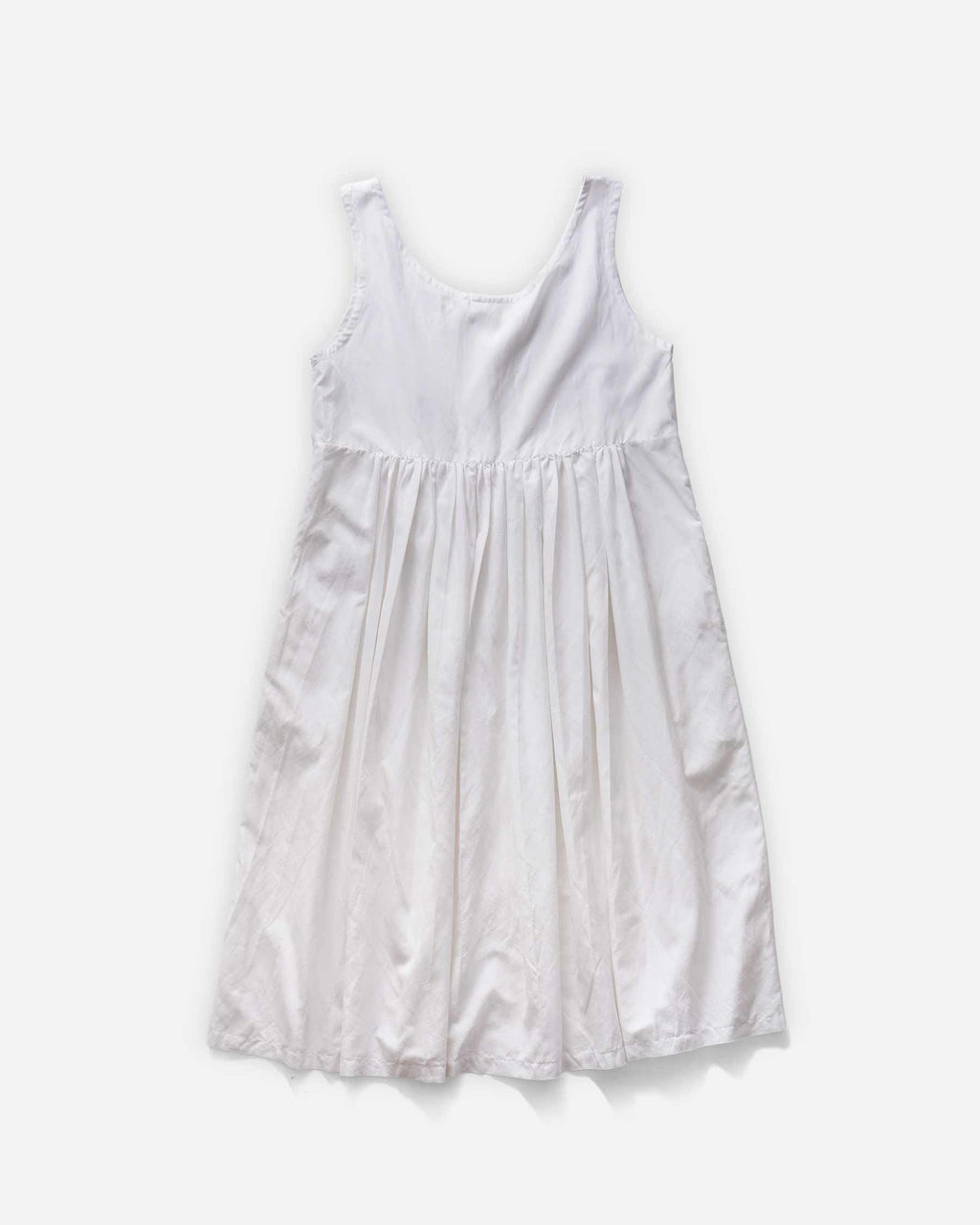 N/S White Rayon Dress