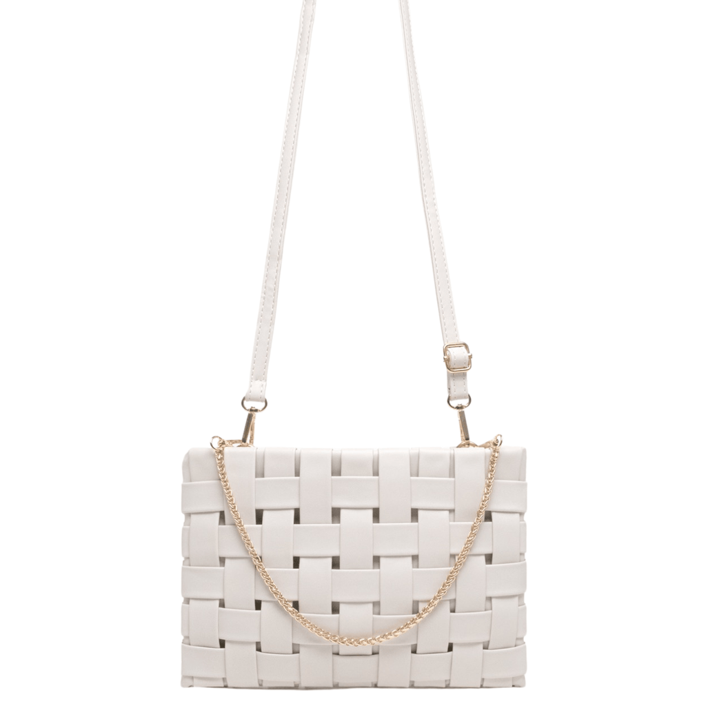 Lindy Woven Large Clutch