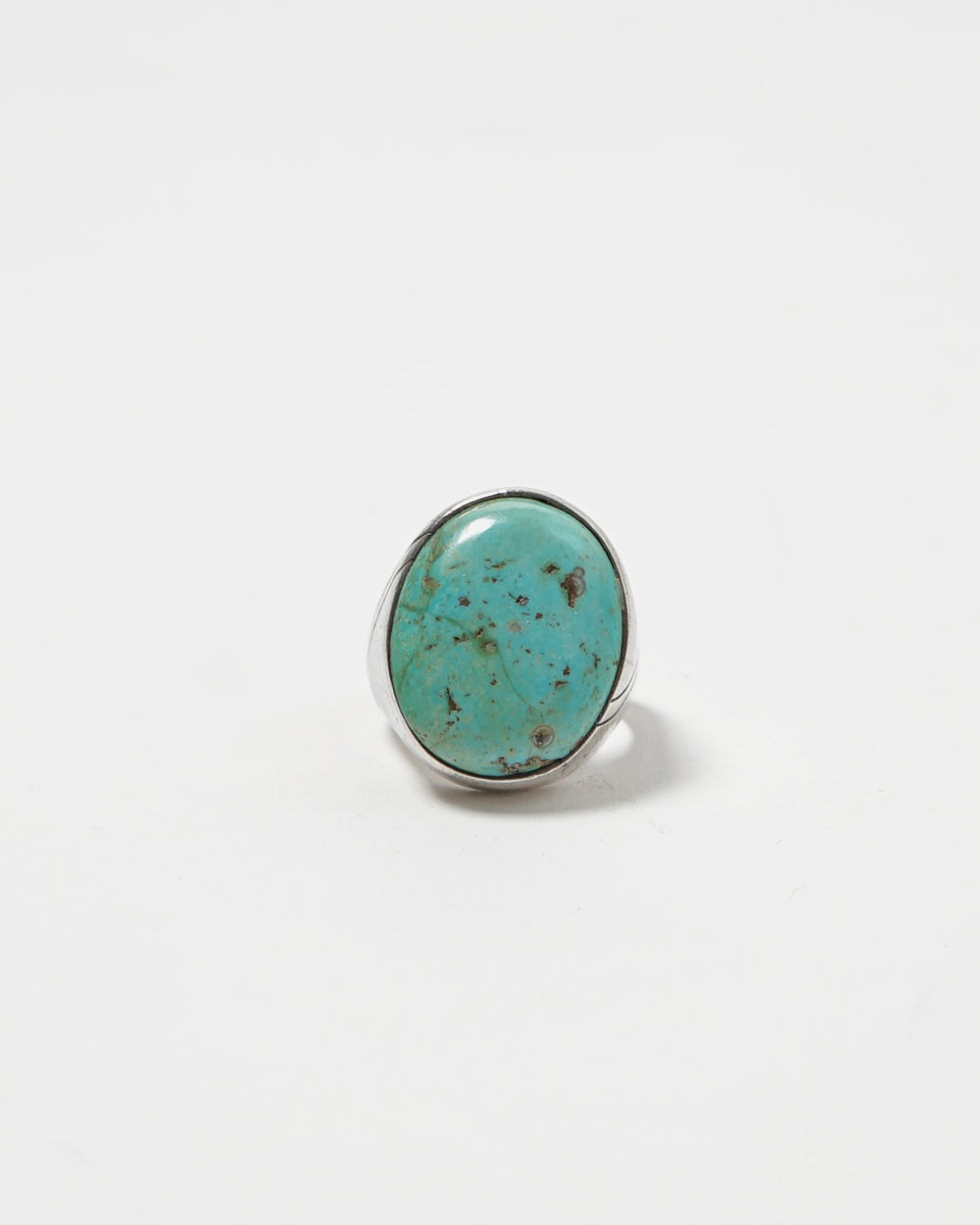 Silver x Turquoise Ring / Size: 12.25