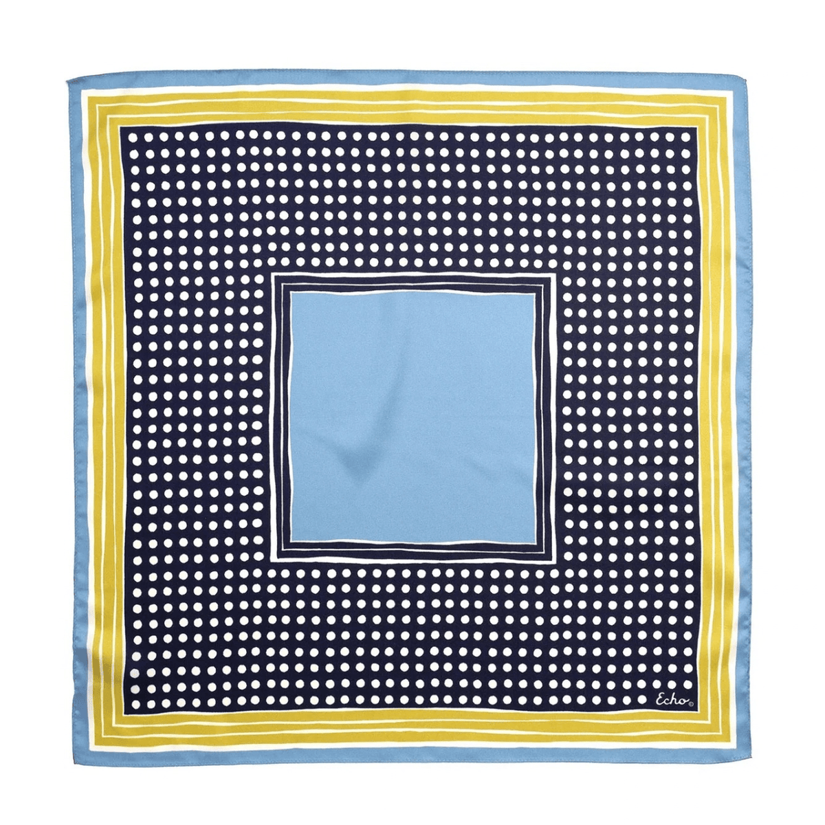 Dotty Silk Bandana