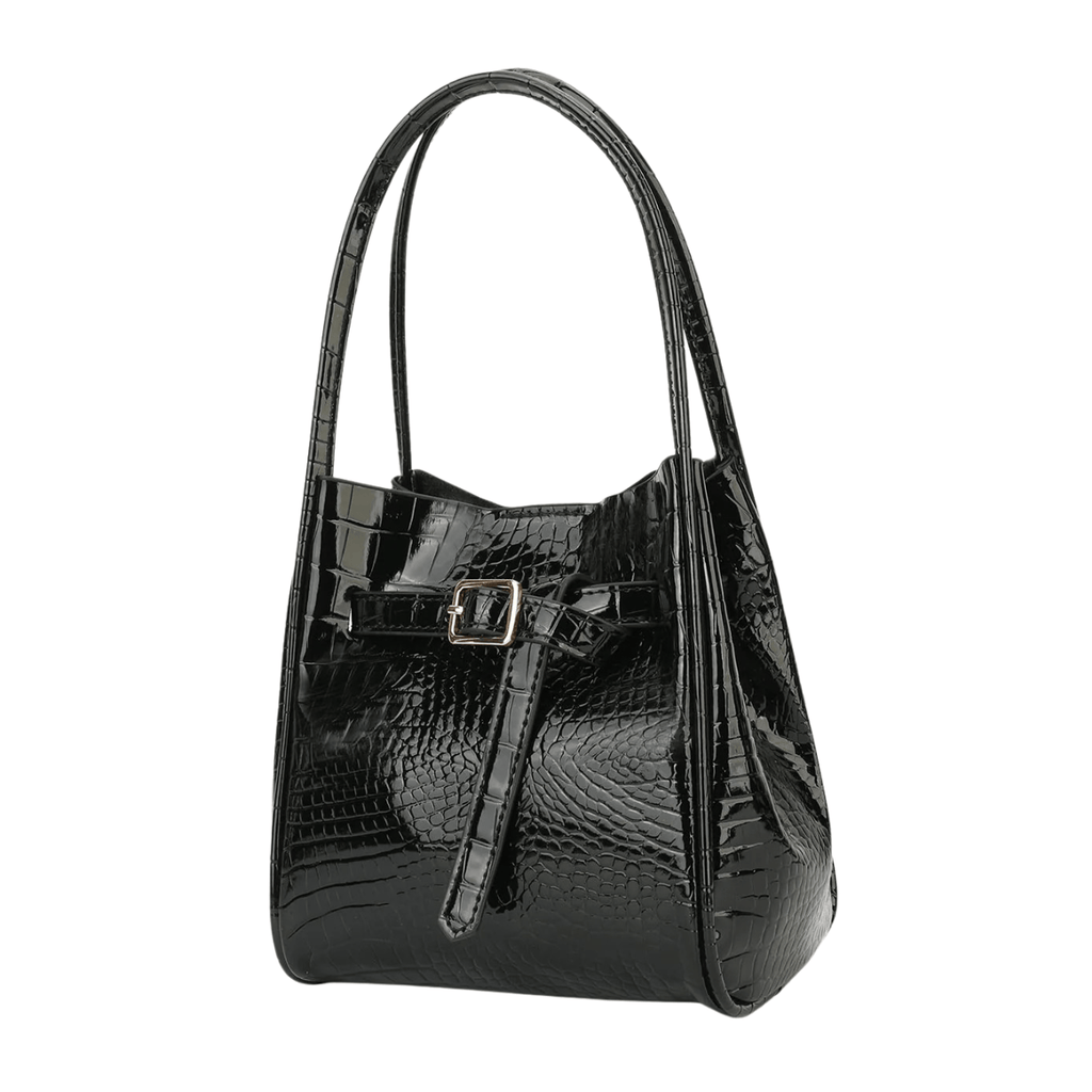 Hollace Croc Mini Tote