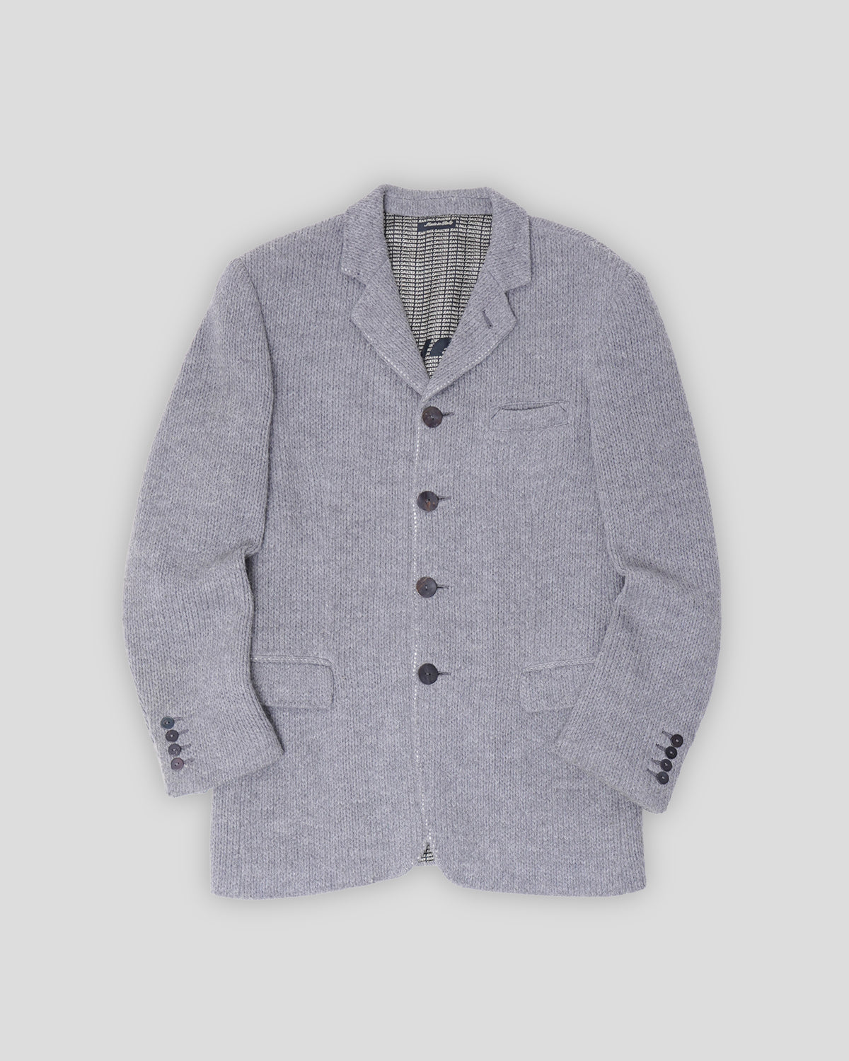 Knitted Tailored Jacket