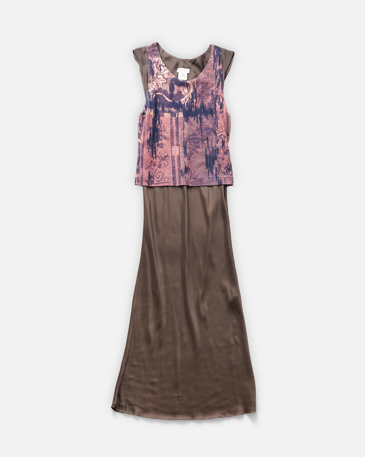 N/S Layered Long Dress