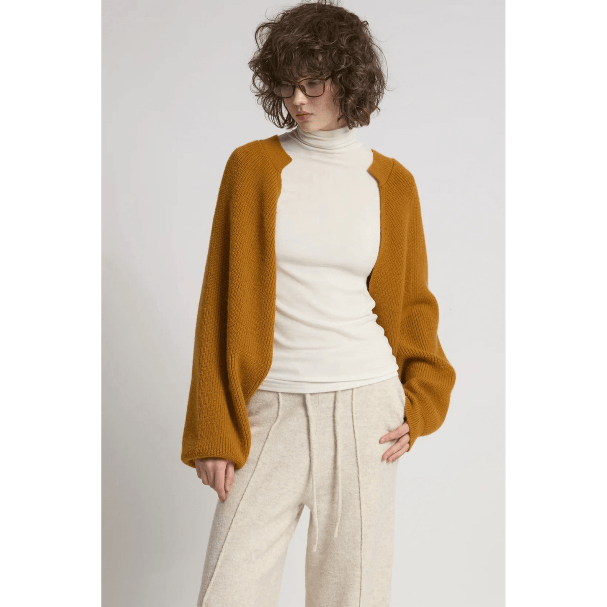 Knit Bolero Cardigan