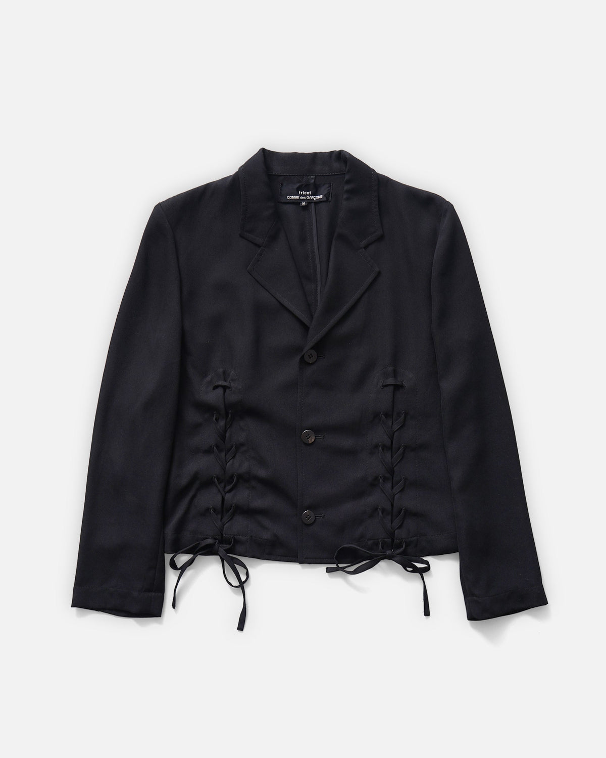 Lace-Up Design Jacket