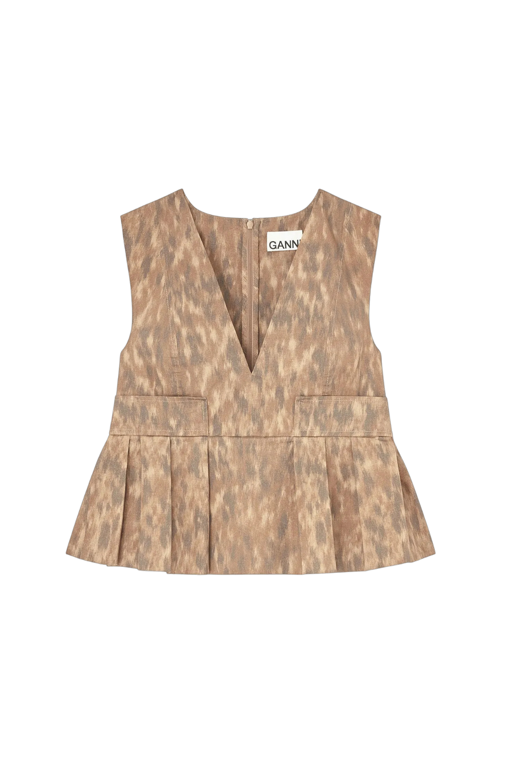 Ganni Pocket Blouse