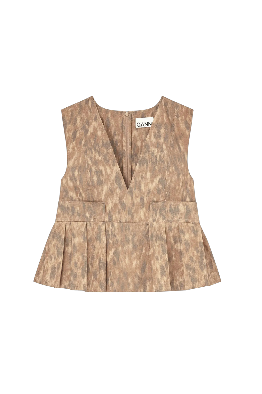 Ganni Pocket Blouse