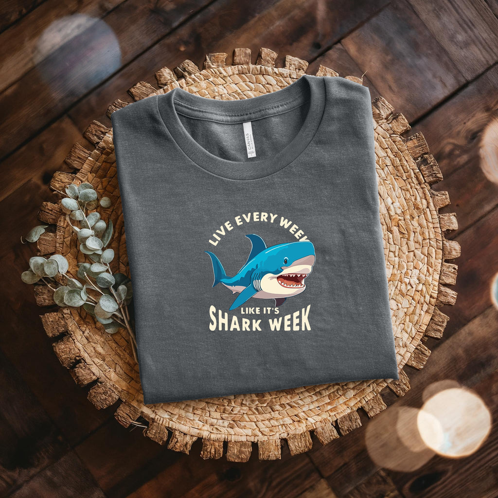Jaws Simple Summer T-shirts for Men and Women