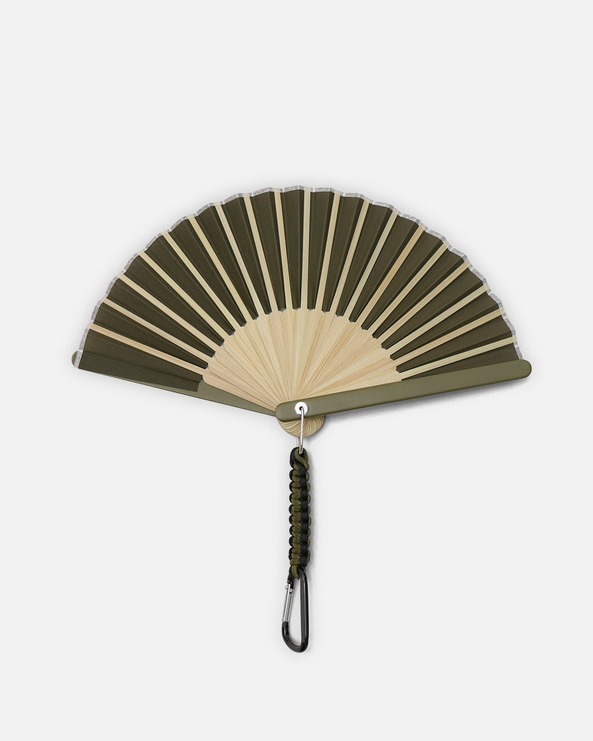 Outdoor Folding Fan with Carabiner