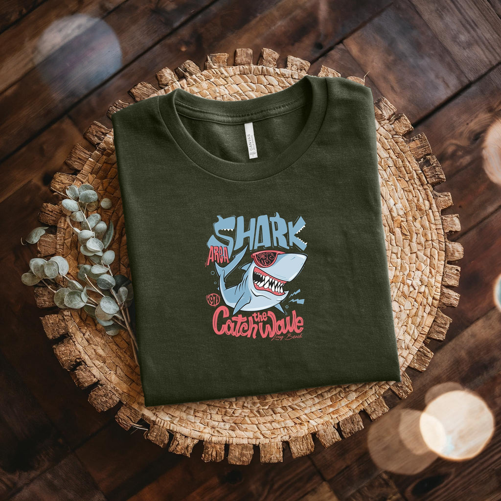Jaws Unisex Crew Neck Printed T-Shirt