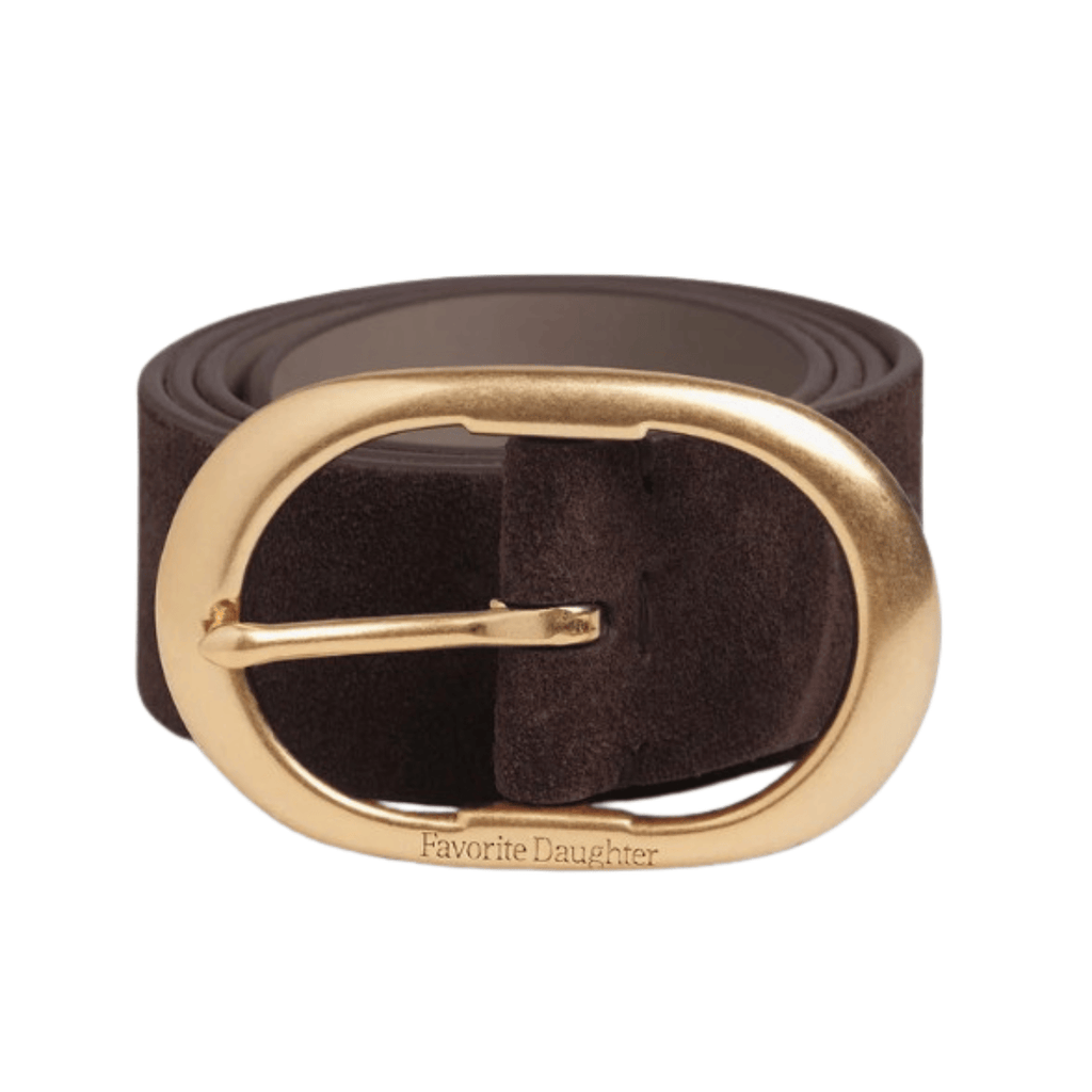 Suede Jean Belt