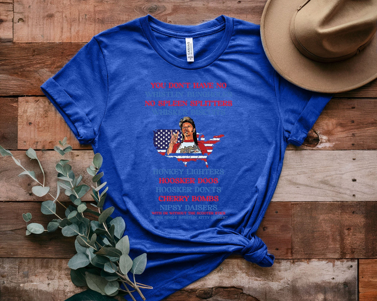 Joe Dirt Trendy Straight Shoulder Short Sleeves