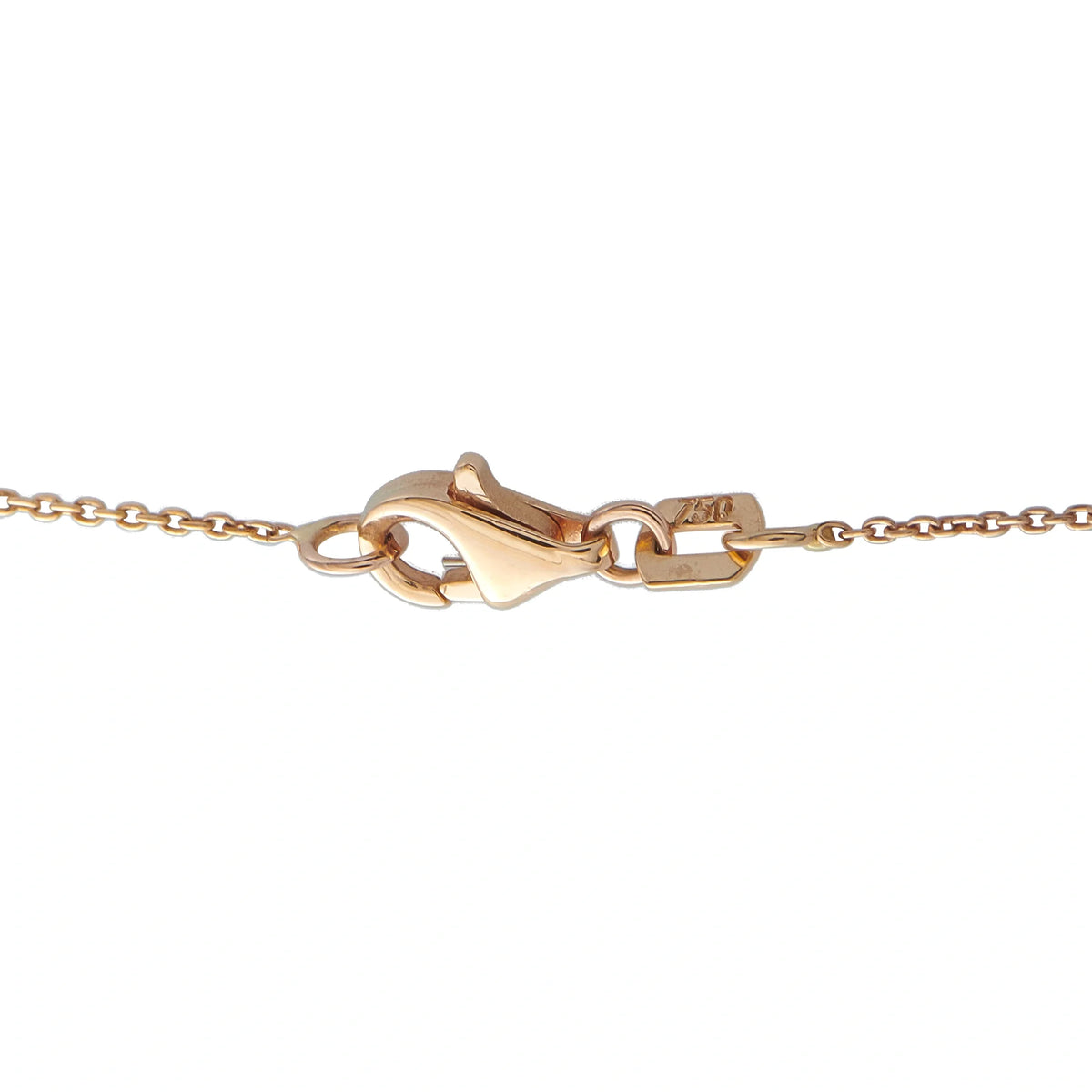 Gilan 18K Rose Gold Diamond and Black Enamel Allah Pendant Necklace GI26-090226