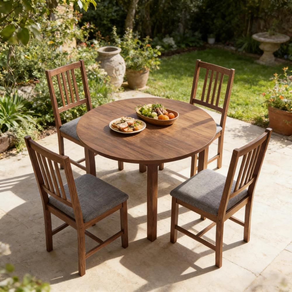 Stylish Padded Dining Room Chair Set