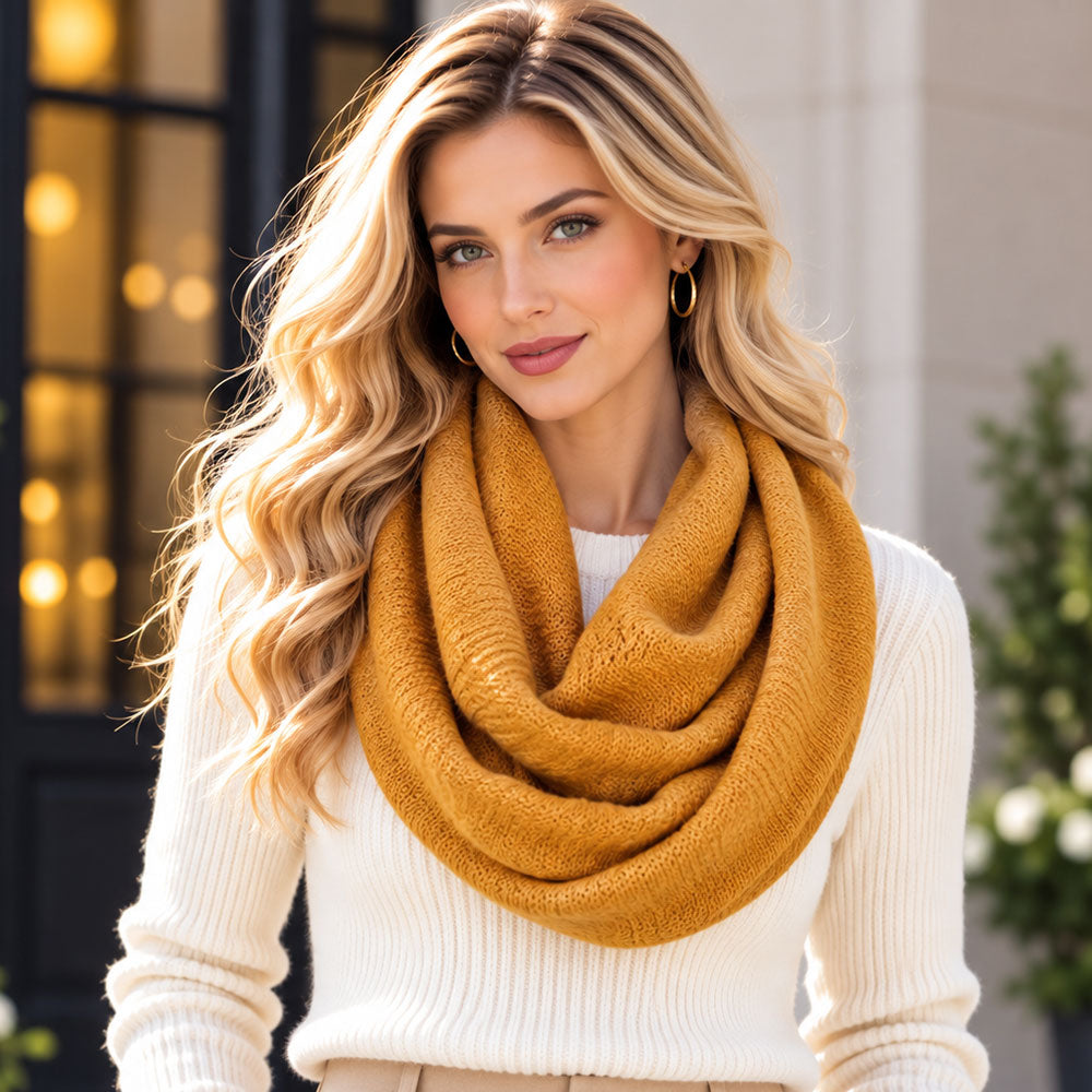 Solid Infinity Scarf