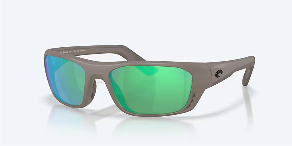 Unisex Whitetip Pro Polarized Sunglasses In Matte Olive Shale / Green