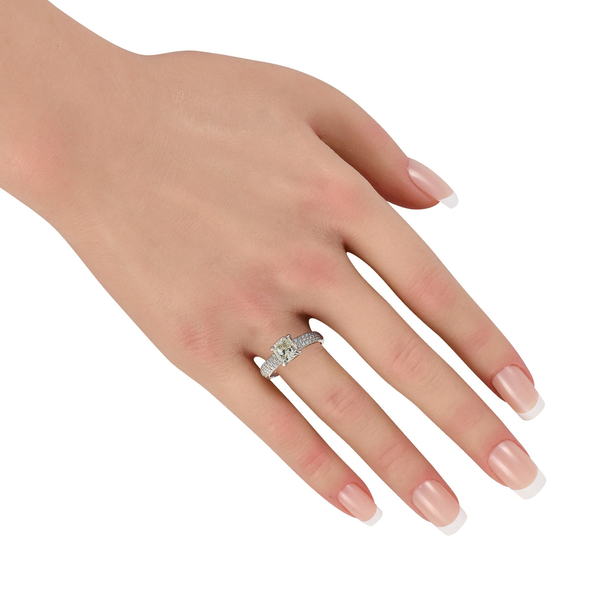 LB Exclusive Platinum 2.32ct Diamond Ring #5445