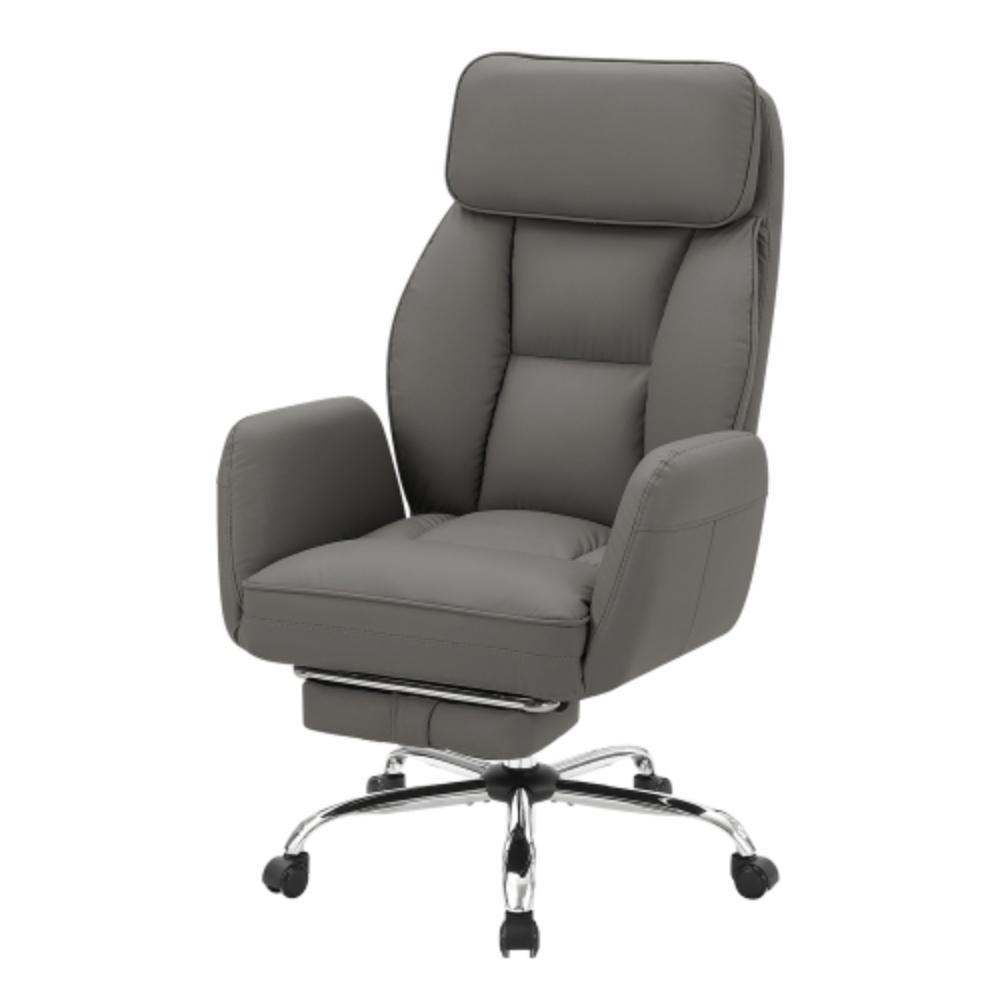 High-Back Office Chair with Adjustable Headrest