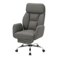 High-Back Office Chair with Adjustable Headrest