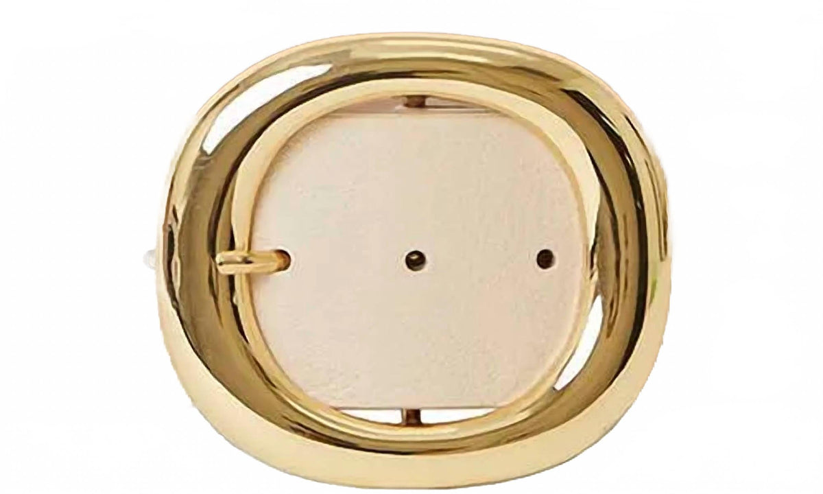 Women's Nolami Leather Belt In Beige