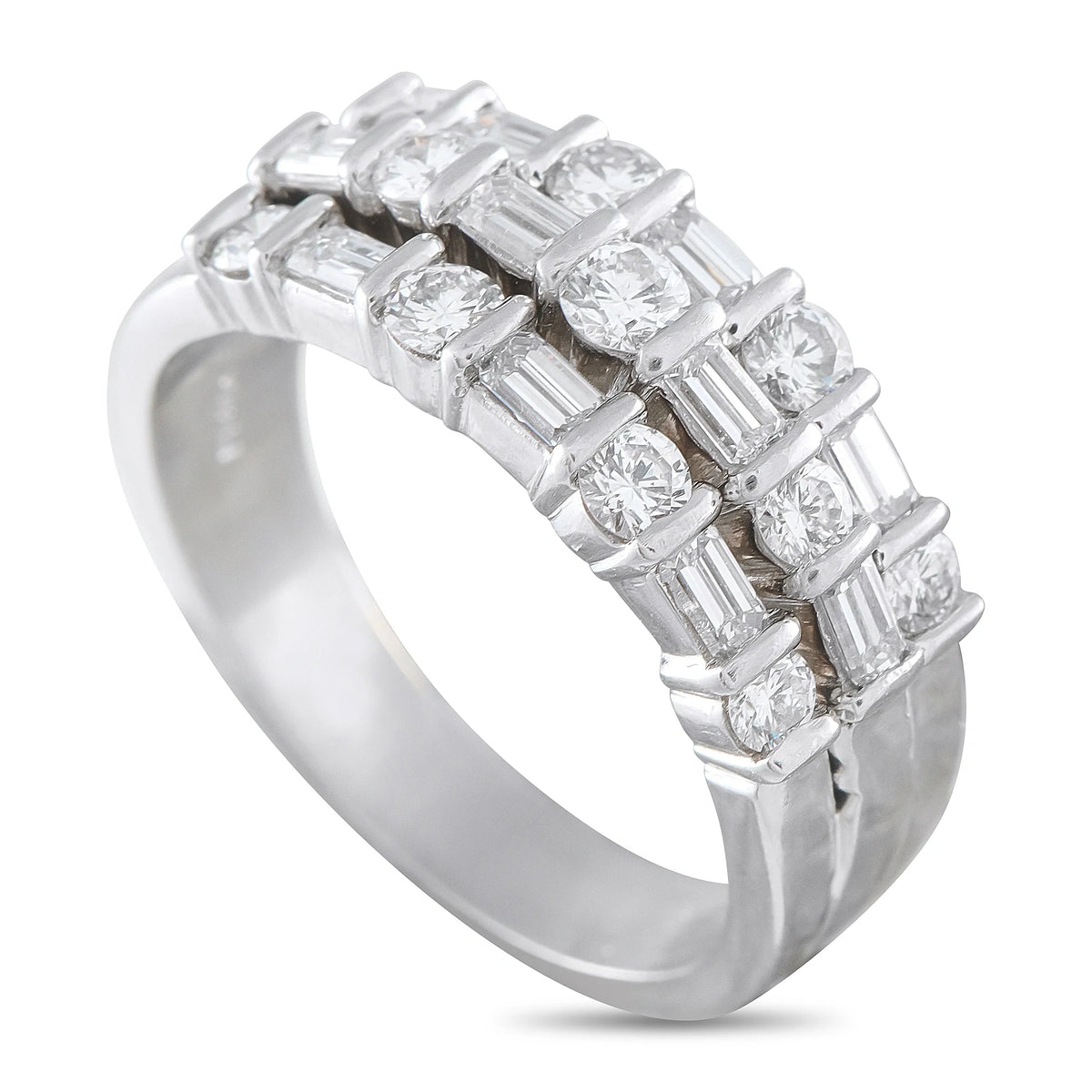 Tiffany & Co. Platinum 1.60ct Diamond Ring TI16-090426