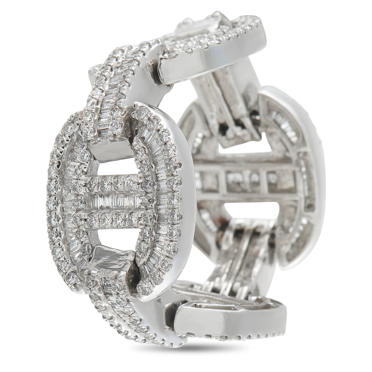 LB Exclusive 18K White Gold 3.0ct Diamond Ring MF23-081226
