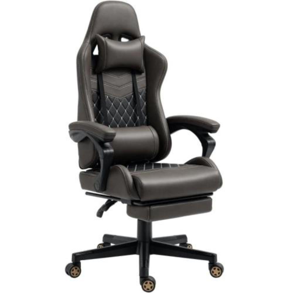 Ergonomic Gaming Chair with Adjustable Headrest
