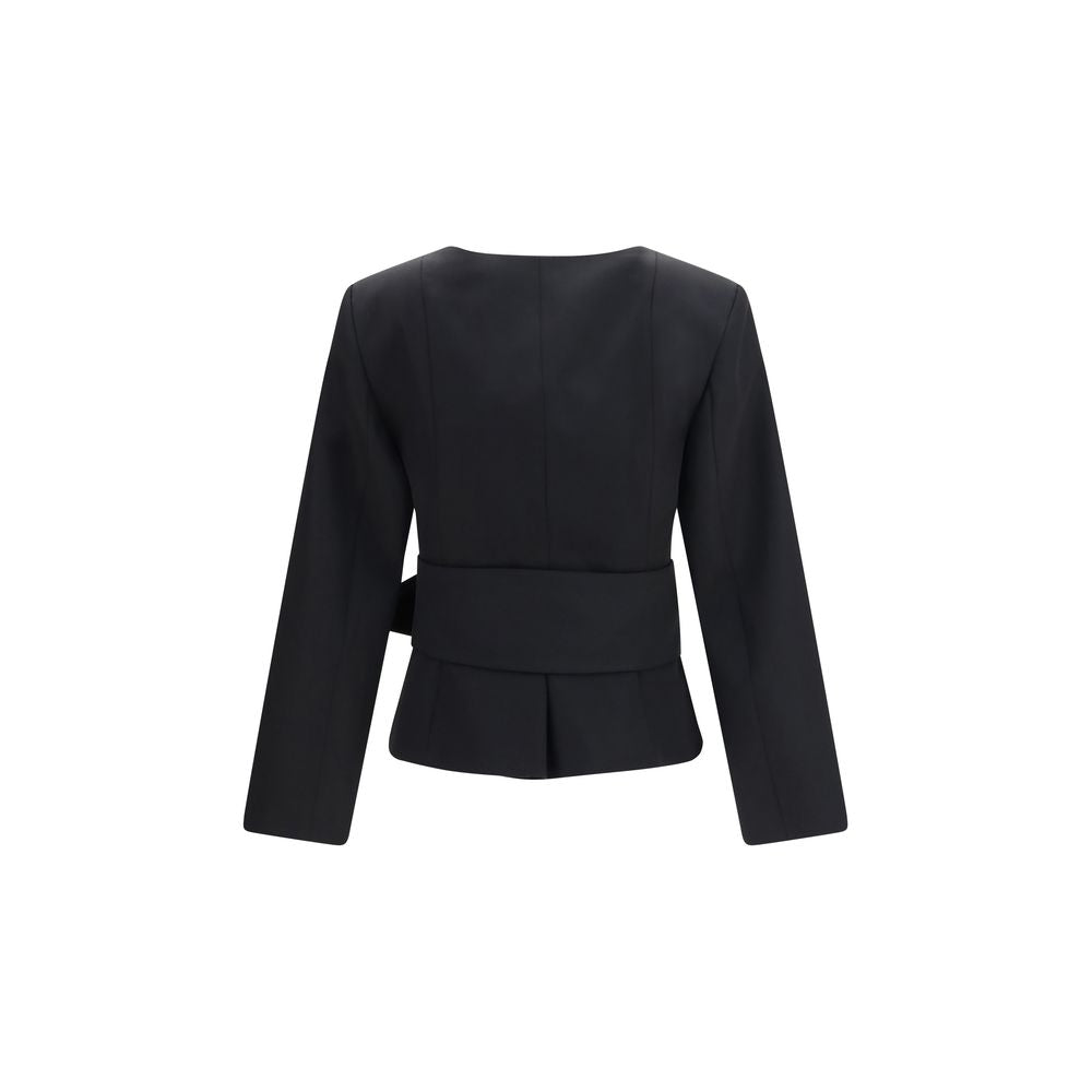 Jacquemus Wool Oves Aries Full-Length Women's Jacket