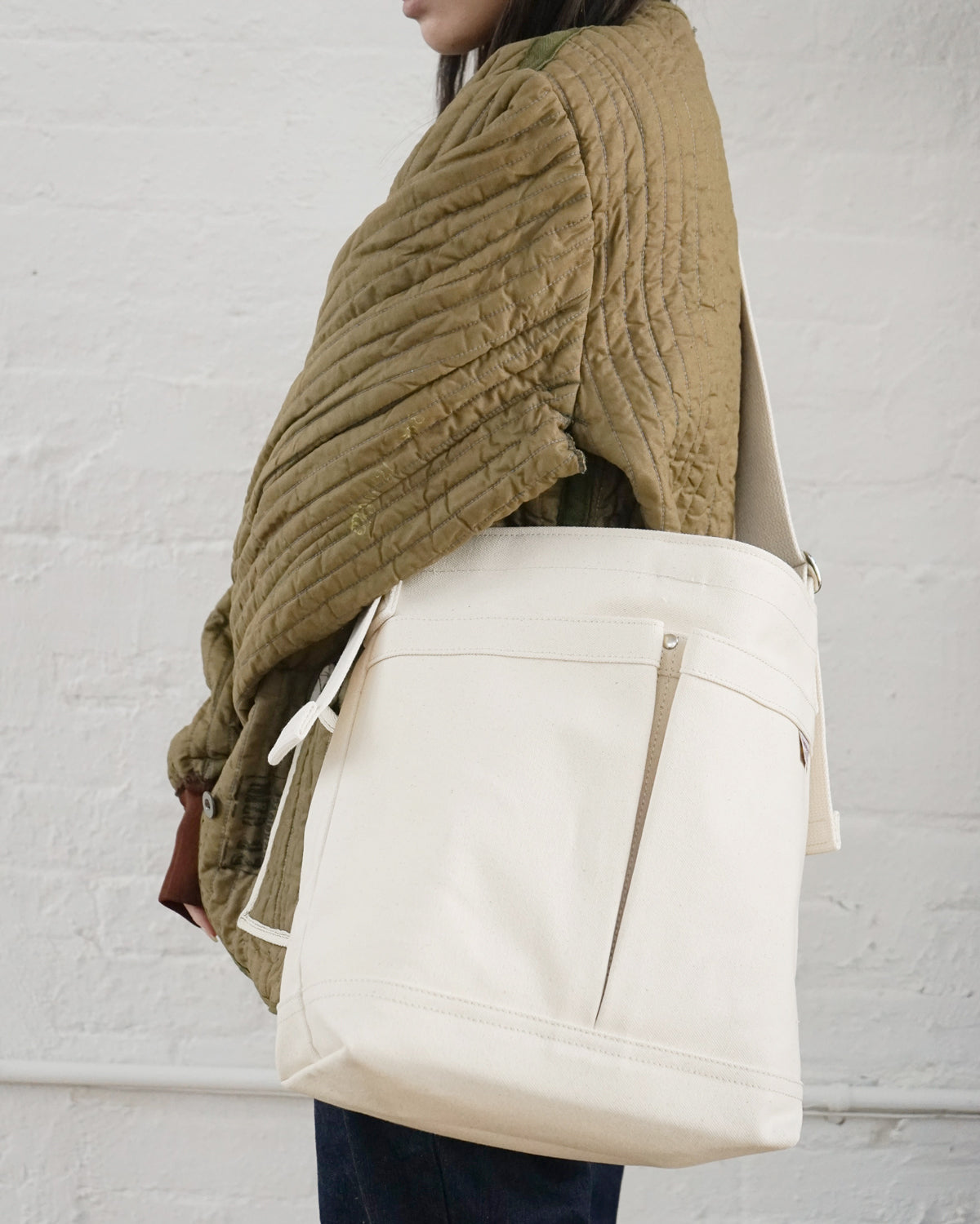Canvas 2P Shoulder Bag