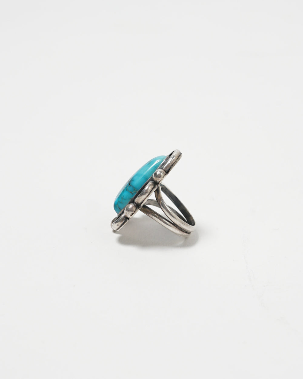 Silver x Turquoise Ring / Size: 7