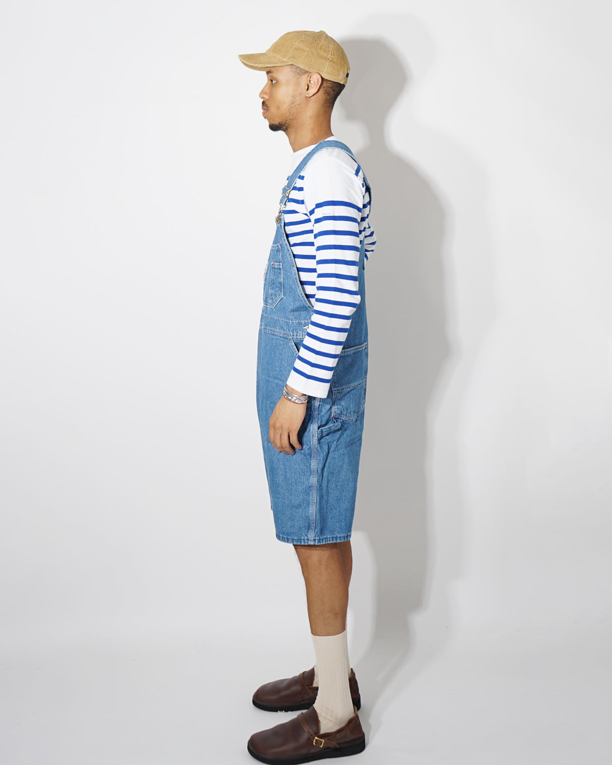 Bubba Brand Denim Shorts Overall