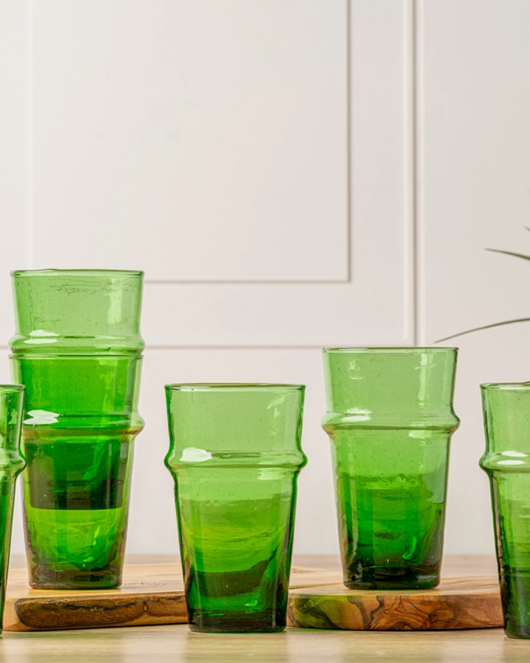 Moroccan Beldi Glass / Green