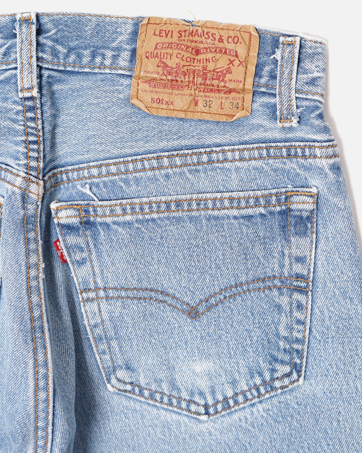 501 Straight Fit Denim Pants / size: 30