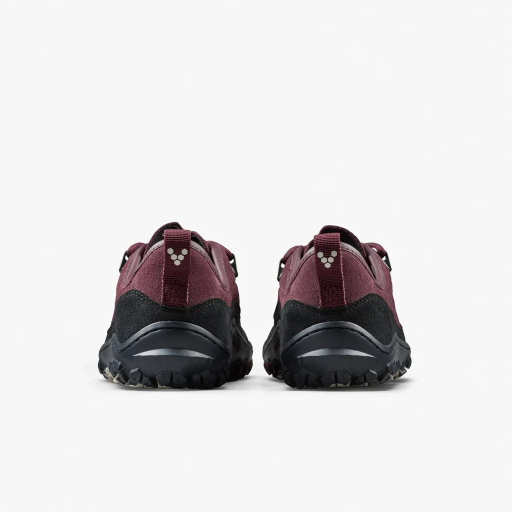 Vivobarefoot Men's Tracker Leather AT Low II Suede in Fig