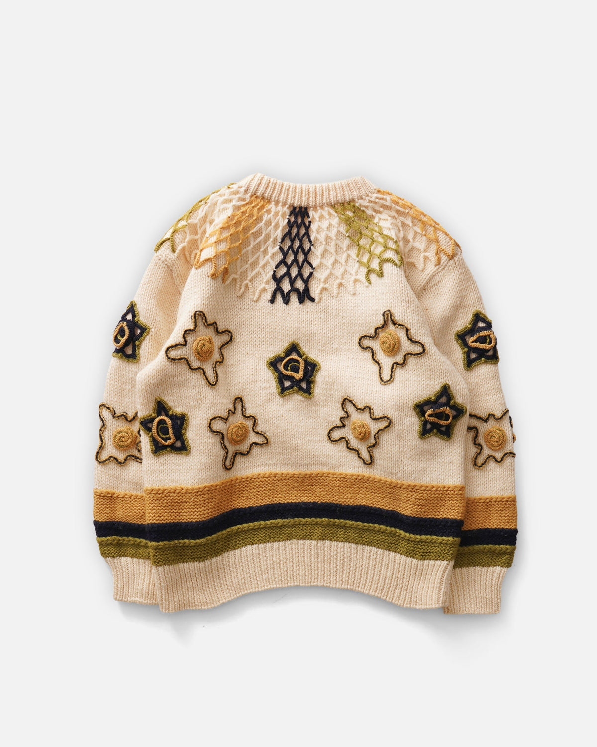 Motif Embroidered Sweater