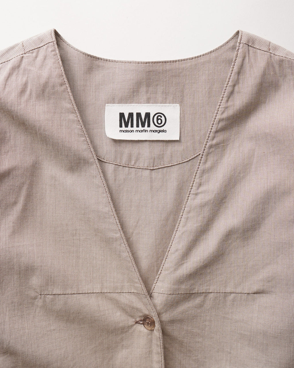 Collarless Shirt