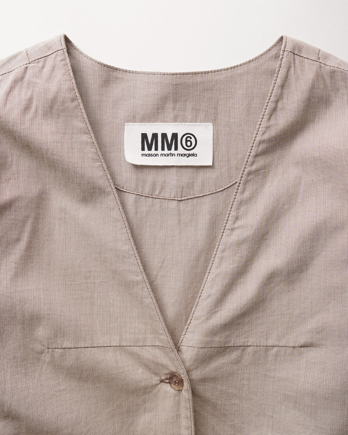 Collarless Shirt