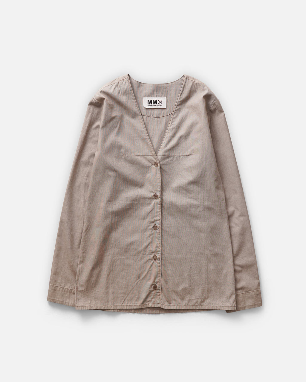 Collarless Shirt