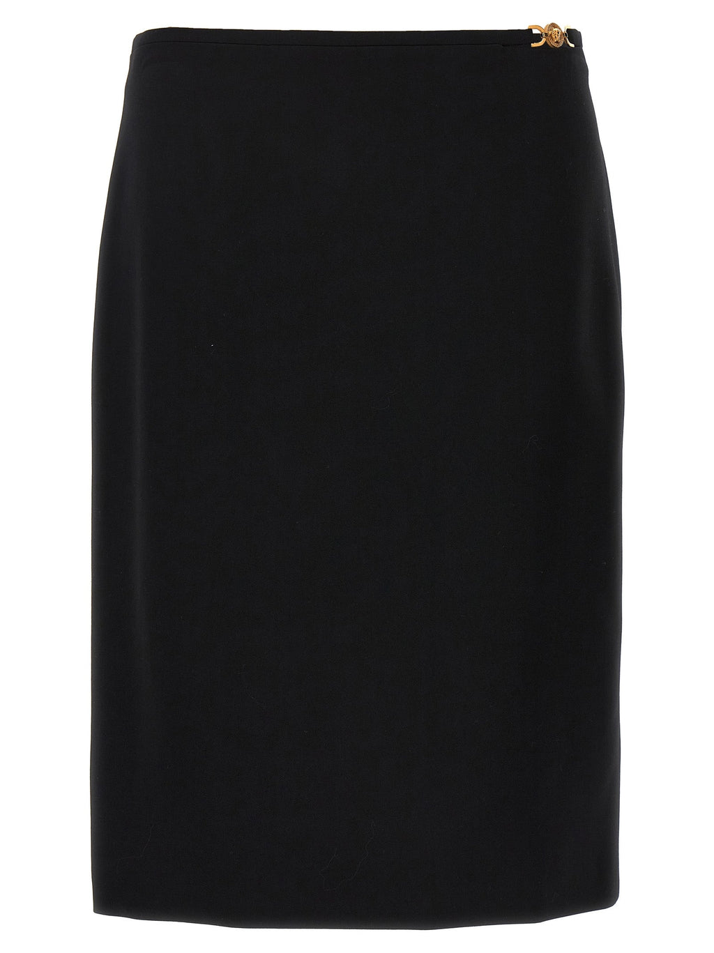 Versace Virgin Wool Midi Women's Skirt