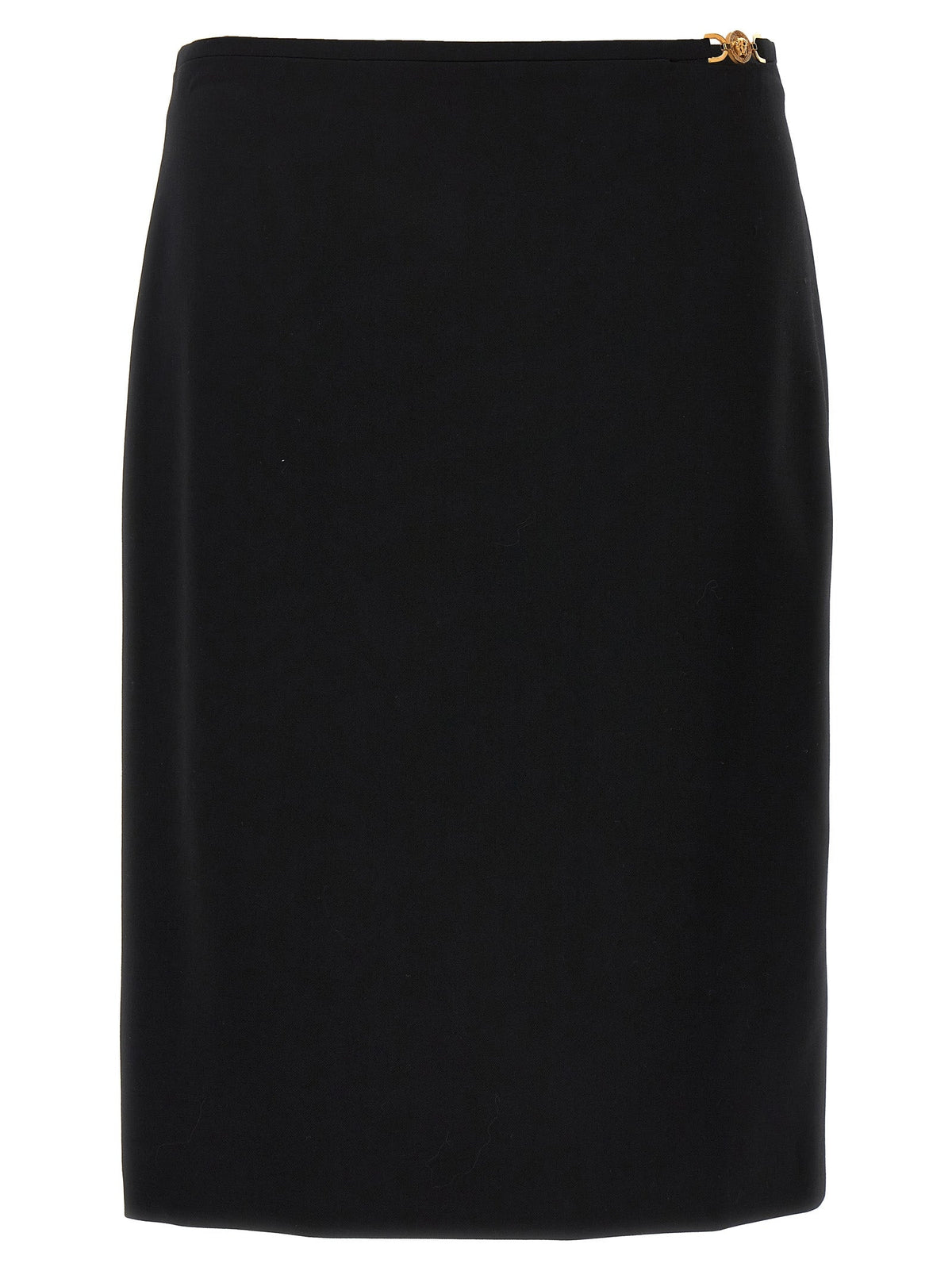 Versace Virgin Wool Midi Women's Skirt