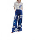 Toya Wide Leg Pants In Giardino