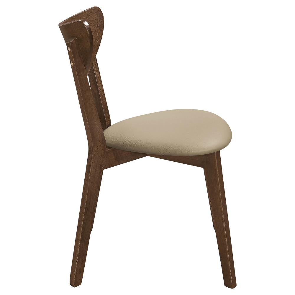 Classic Modern Dining Chairs with Curved Back Designs for Kitchen and Dining Spaces
