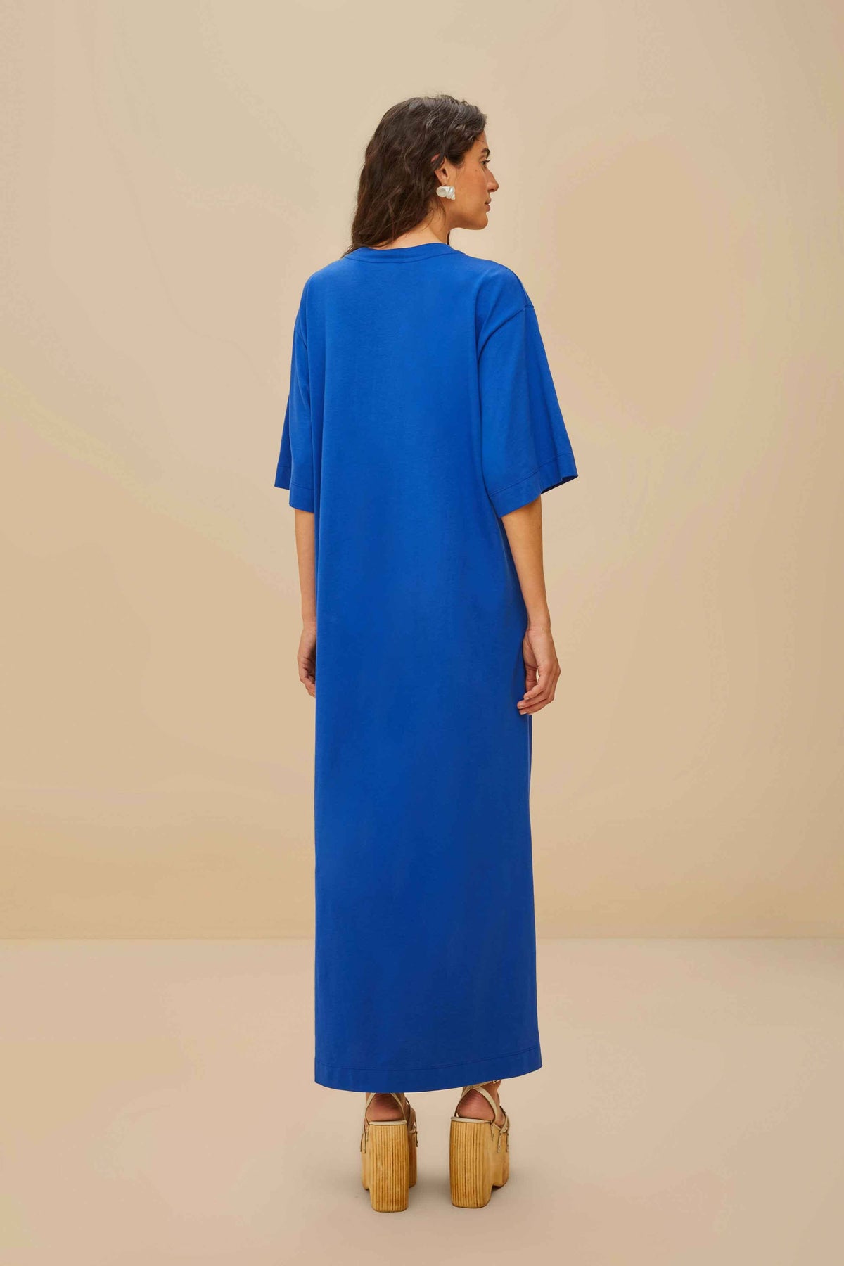 Blue Rio Organic Cotton Maxi Dress