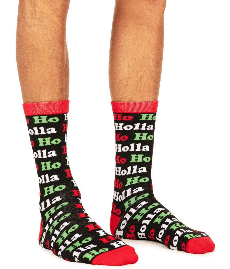 Men's Ho Ho Holla Socks (Fits Sizes 8-11M)