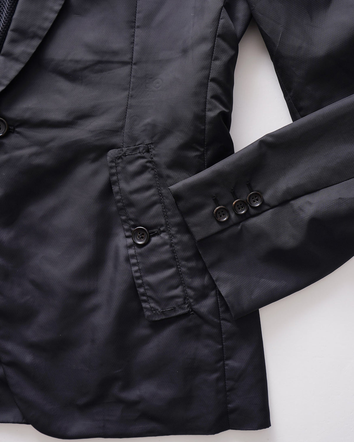Nylon Mesh Tailored Jacket