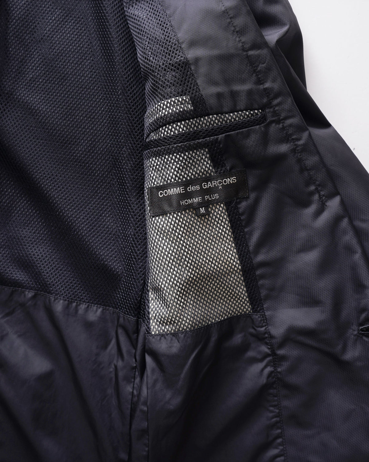 Nylon Mesh Tailored Jacket