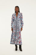 Soft Blue Marcelle Maxi Dress