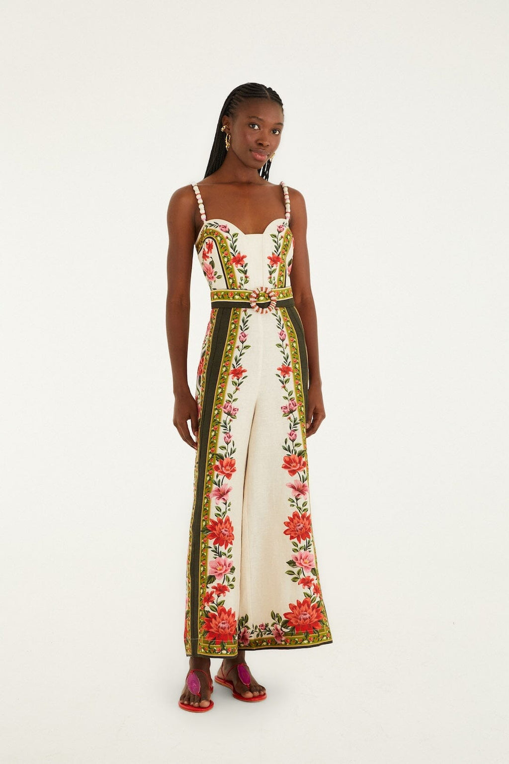 Sand Wonder Rio Sleeveless Wide-Leg Jumpsuit