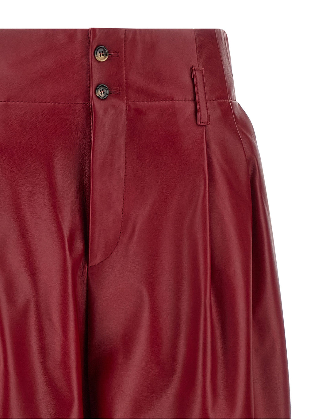 Alberta Ferretti Leather Women's Pants